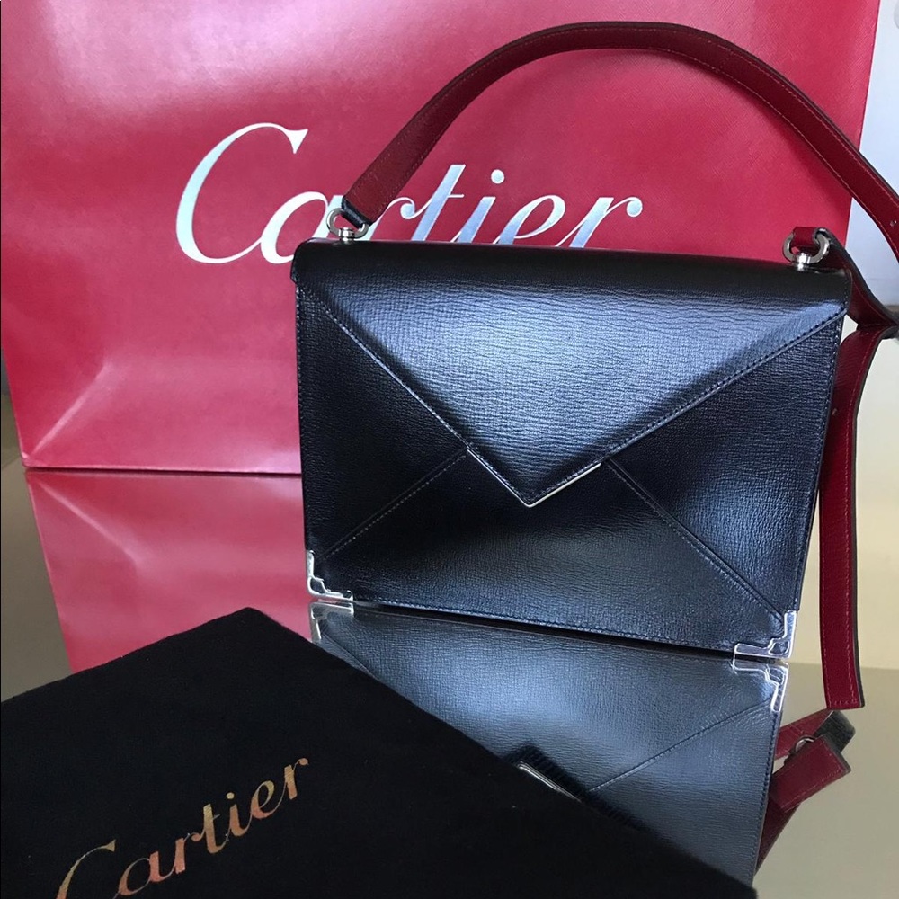 Black Cartier bag ( Authentic)